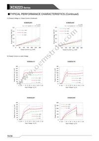 XC6223D3019R-G Datasheet Page 16