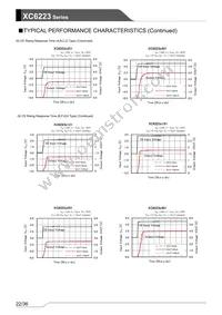 XC6223D3019R-G Datasheet Page 22