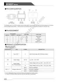 XC6227C49BPR-G Datasheet Page 2