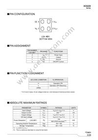 XC6229H4011R-G Datasheet Page 3