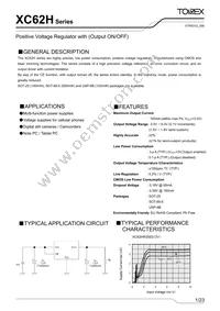 XC62HR5002MR-G Datasheet Cover
