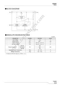 XC62HR5002MR-G Datasheet Page 3