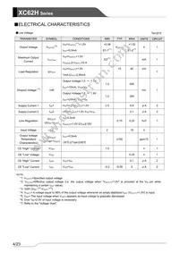 XC62HR5002MR-G Datasheet Page 4