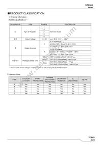 XC6503P501PR-G Datasheet Page 3