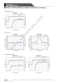 XC6503P501PR-G Datasheet Page 16