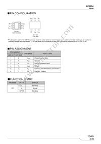 XC6604B181MR-G Datasheet Page 3
