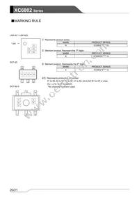 XC6802A42X4R-G Datasheet Page 20