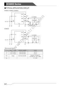 XC6805BND14R-G Datasheet Page 8