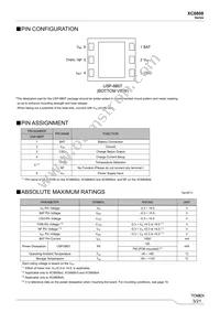XC6808BNE48R-G Datasheet Page 3