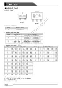 XC6902NC01PR-G Datasheet Page 18