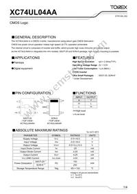 XC74UL00AANR Datasheet Page 9