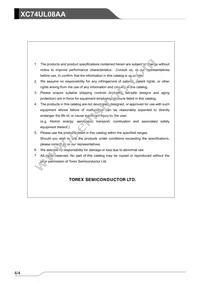 XC74UL00AANR Datasheet Page 16