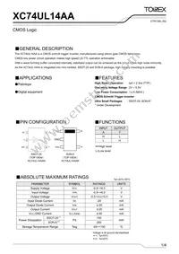 XC74UL00AANR Datasheet Page 17