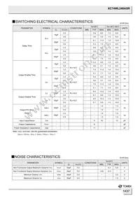 XC74WL240ASR Datasheet Page 3