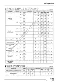 XC74WL74AASR Datasheet Page 3