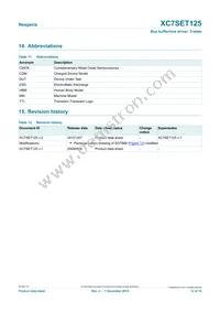XC7SET125GM Datasheet Page 12