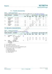 XC7SET14GV Datasheet Page 5