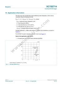 XC7SET14GV Datasheet Page 8