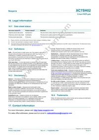 XC7SH02GV Datasheet Page 10