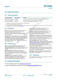 XC7SH04GV Datasheet Page 10