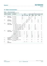 XC7SHU04GW Datasheet Page 4