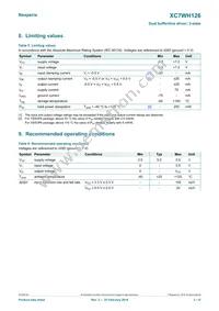 XC7WH126GD Datasheet Page 3