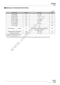 XC8108BD20ER-G Datasheet Page 5