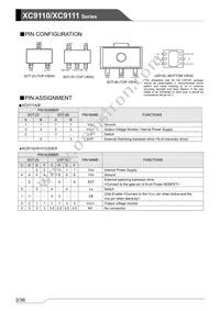 XC9111C331MR-G Datasheet Page 2