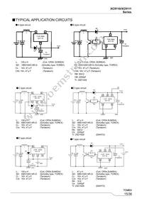 XC9111C331MR-G Datasheet Page 15