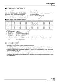 XC9111C331MR-G Datasheet Page 17