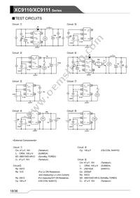 XC9111C331MR-G Datasheet Page 18