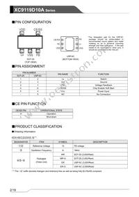 XC9119D10AER-G Datasheet Page 2