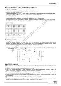 XC9119D10AER-G Datasheet Page 7