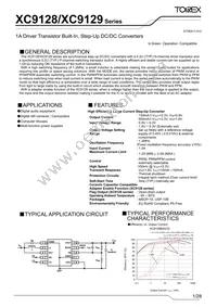 XC9129B45CDR-G Datasheet Cover