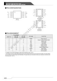 XC9129B45CDR-G Datasheet Page 4