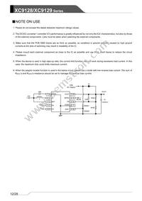 XC9129B45CDR-G Datasheet Page 12