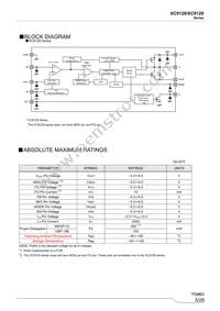 XC9129D45CDR-G Datasheet Page 5