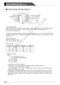 XC9129D45CDR-G Datasheet Page 8