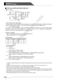 XC9131H05CDR-G Datasheet Page 8