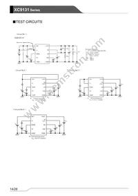 XC9131H05CDR-G Datasheet Page 14