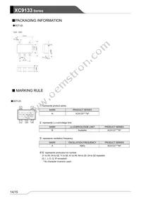 XC9133B02AMR-G Datasheet Page 14