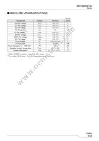 XC9136N50CDR-G Datasheet Page 5