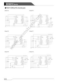 XC9213B103VR-G Datasheet Page 8