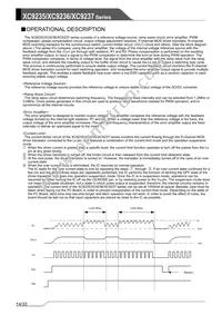 XC9237G40D4R-G Datasheet Page 14