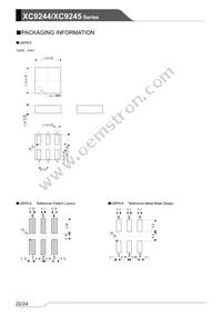 XC9245A40C7R-G Datasheet Page 22