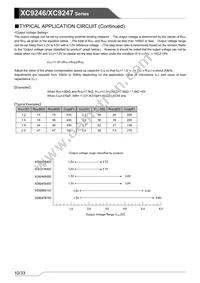 XC9247B42CMR-G Datasheet Page 10