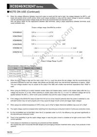 XC9247B42CMR-G Datasheet Page 16