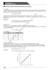 XC9248A085QR-G Datasheet Page 8