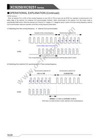 XC9251B085QR-G Datasheet Page 16