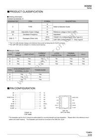 XC9252B08AVR-G Datasheet Page 3